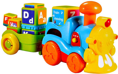 

Toyshine Educatioanl Block Train with Interactive Learning Features, Music, Lights and Quiz(Multicolor)