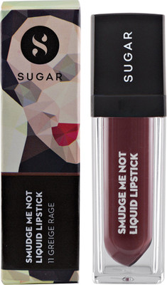 

Sugar Smudge Me Not Liquid Lipstick 11 Greige Rage(Greige Rose, 4.5 ml)