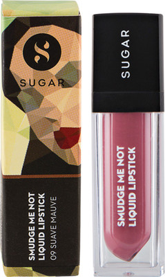 

Sugar Smudge Me Not Liquid Lipstick 09 Suave Mauve(Mauve, 4.5 ml)