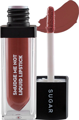 

Sugar Smudge Me Not Liquid Lipstick 13 Wooed By Nude(Peach Nude, 4.5 ml)