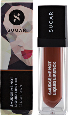 

Sugar Smudge Me Not Liquid Lipstick 12 Don Fawn(Yellow Brown, 4.5 ml)