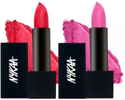 

Nykaa So Lipstick - Notorious Red & Frisky(01 M & 02 M)
