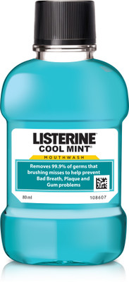 

Listerine Mouthwash - Coolmint(80 ml)