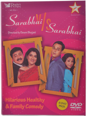 

Sarabhai v/s Sarabhai - 5 DVD Pack - 25 Episodes [dvd_audio] … DVD Standard Edition(English - Readers Digest)