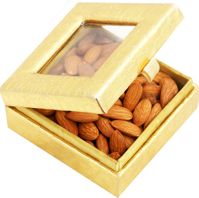 

Ghasitaram Gifts Dryfruits- Golden Small Almonds(100 g, Vacuum Pack)