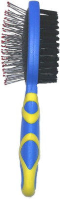 

Super Dog Hello Pet Double Sided Pin Brush Medium Wire-pin Brushes for Dog & Cat
