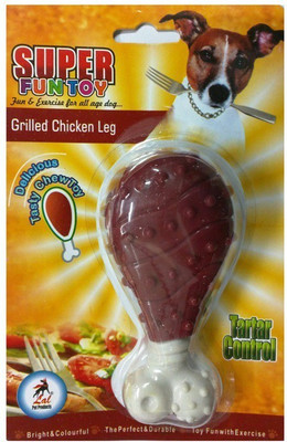 

Super Dog Grilled Chicken Leg Nylon Chew Toy For Dog