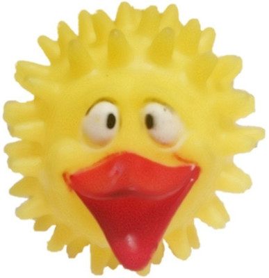 

Goofy Tails Duckie Squeaky Dog Toy(Color May Vary) Rubber Rubber Toy For Dog