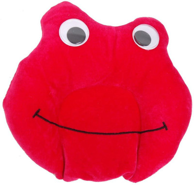 

Guru Kripa Baby Products Solid/Plain Baby Pillow(Dark Pink)