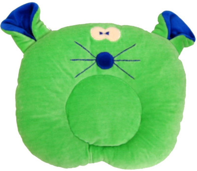 

Guru Kripa Baby Products Solid/Plain Baby Pillow(Green)