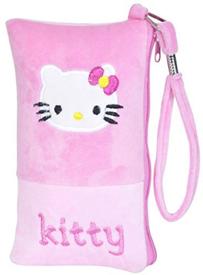 

Chords Pouch For Girls With Handle Pouch(Pink)