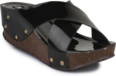 Sapatos Women Black Wedges