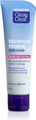 

Clean & Clear Black Head Clearing Daily Scrub(80 g)