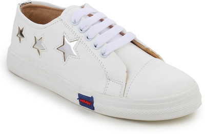 

Sapatos Sneakers For Women(White, Silver