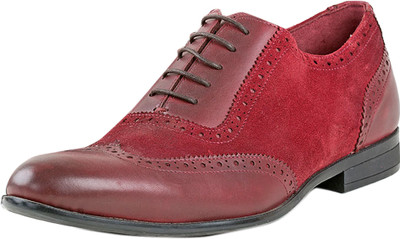 

Drish OXFORDS Lace Up For Men(Burgundy