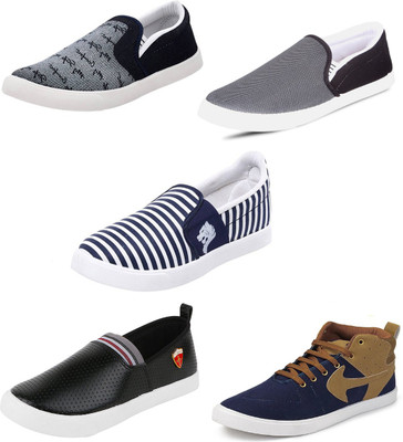 

Trenqs Casuals For Men(Multicolor, Grey