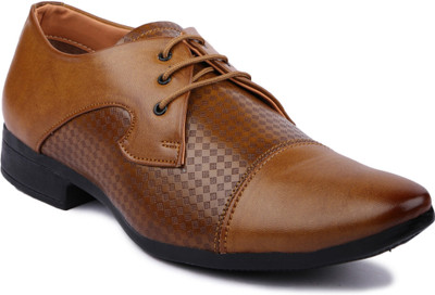 

BAKLEY MENS FORMAL SHOE Lace Up For Men(Brown