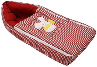 

Guru Kripa Baby Products  Presents Just New Born Baby Baby Sleeping Bag Cum Baby Carry Nest Extendable Bedding Set Baby Bedding Set/Baby Bed/Baby Carrier/ Sleeping Bag (Red) Sleeping Bag(Red