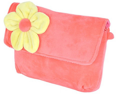 

Chords Girls Casual Orange Velvet Sling Bag