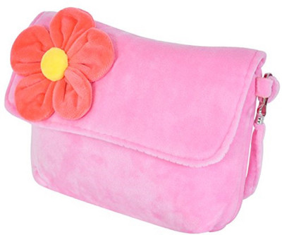 

Chords Girls Formal Pink Velvet Sling Bag