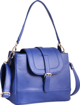 

Women Marks Women Casual Blue PU Shoulder Bag