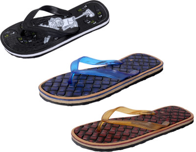 

Indistar StepCare Super Soft and Comfortable Flip Flops, Multicolor