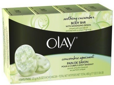 

Olay Soothing Cucumber Body Soap(480 g, Pack of 4)