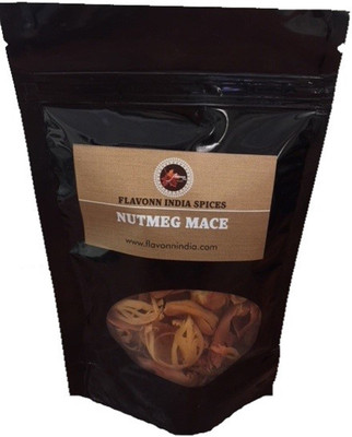 

FLAVONN Nutmeg Mace -Without any added chemicals -100% PURE,Organically Grown-Sourced Directly From Farms In Idukki,Spice Hub of Kerala-(100 g)