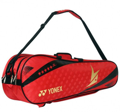 

Yonex 14BLDEX Badminton Kitbag with Separate Shoe Compartment - Red Kitbag(Red, Kit Bag)