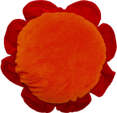 

Shanaya Home Creationz Sun Flower Pillow - 32 cm(Orange)