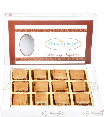 Ghasitaram Gifts Baked Almond Anjeer Sandwich Box(300 g)