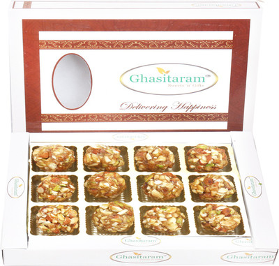 

Ghasitaram Gifts Roasted Dryfruit Laddoo(240 g, Box)