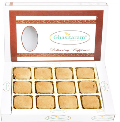 

Ghasitaram Gifts Baked Almond Anjeer Delights(300 g, Box)