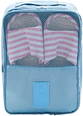

RuralMart Shoe Pouch(Blue), Teal blue