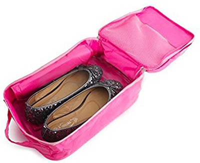 

RuralMart Shoe Pouch(Pink)