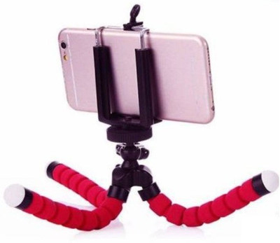 

LIFEMUSIC good flexibility extra batter with phone holder N1 Tripod(Multicolor, Supports Up to 1000 g)