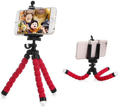 

BUY GENUINE Sponge Flexible Sponge Octopus Tripod 360 Rotatable mobile holder Phone Holder Gorillapod Universal Tripods For all Smartphones and Video Cameras Tripod(Multicolor, Supports Up to 1000 g)