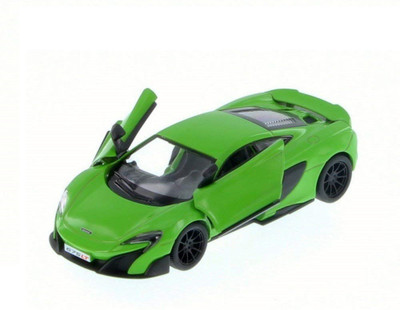 

Civil McLaren 675LT [4.5 inch] Die-Cast with Openable Doors & Pull Back Action(Multicolor)