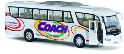 Kinsmart Coach Bus(White)