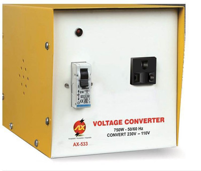 

AX AX-533 Ax Voltage Converter 230V -110V 750W …(Yellow)