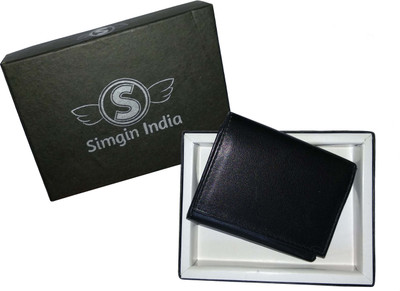

Simgin India Men Black Genuine Leather Wallet(3 Card Slots)