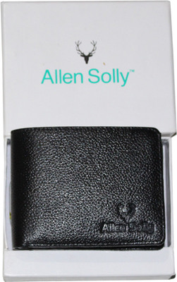 

Allen Solly Men Black Genuine Leather Wallet(8 Card Slots), Black colour