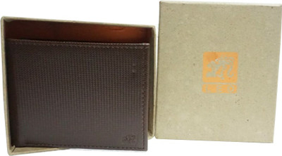 

Leo Men Brown Genuine Leather Wallet(8 Card Slots)