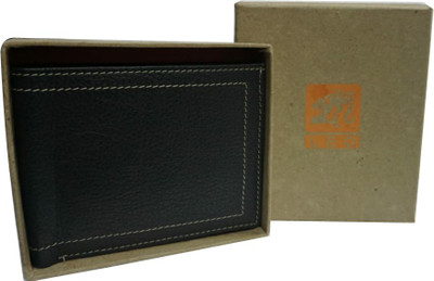 

Leo Men Black Genuine Leather Wallet(8 Card Slots)