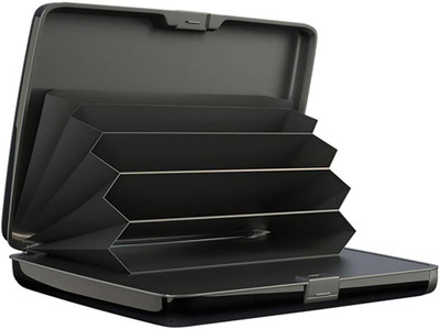 

Lemish Men Multicolor Aluminium Card Holder(5 Card Slots)