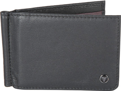 

Van Heusen Men Casual Black Genuine Leather Wallet(6 Card Slots)