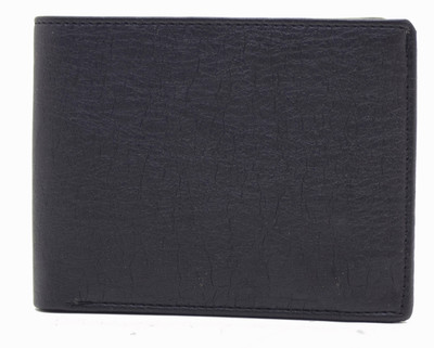Nietz Men Black Artificial Leather Wallet(10 Card Slots)