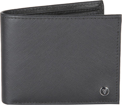 

Van Heusen Men Casual Black Genuine Leather Wallet(4 Card Slots)