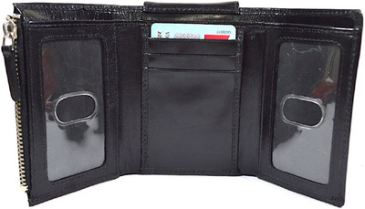 

lunatik Men Black Genuine Leather Wallet(7 Card Slots)