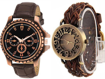 

PMAX COPPER BROWN AND WOOD BROWN NEW STYLISH FOR Watch - For Men & Women